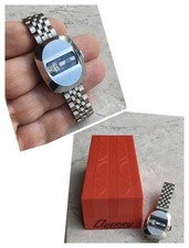 70er QUERRY NICE LADY JUMP HOUR SALTARELLO VINTAGE UHR UHREN 27mm + BOX