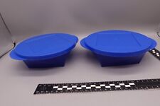 Tupperware Mediterrano (2) 600 mL blau Schüssel