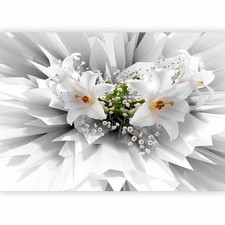 3D EFFEKT BLUMEN LILIEN