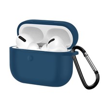 Apple Pods Pro und Pro 2 Soft Case Karabiner Blau