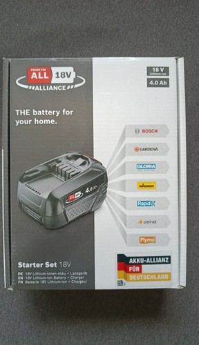 Bosch akku starter set - bosch,