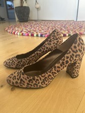 Pumps Gr. 38 Mauro Teci Blockabsatz Tiegermuster