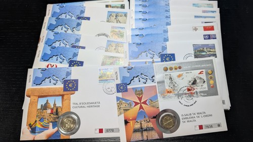 Euro gedenkmünze malta - 2,