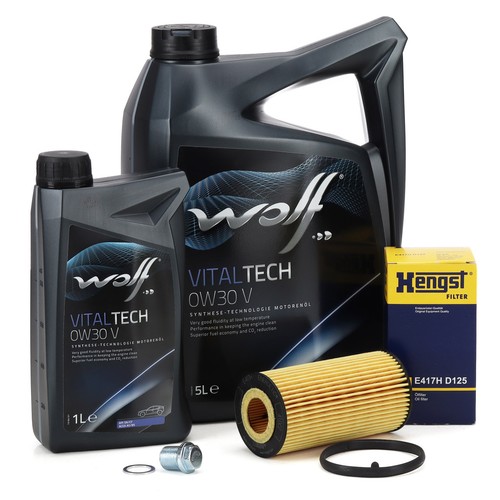 Wolf vitaltech 0w30 - 6l, +