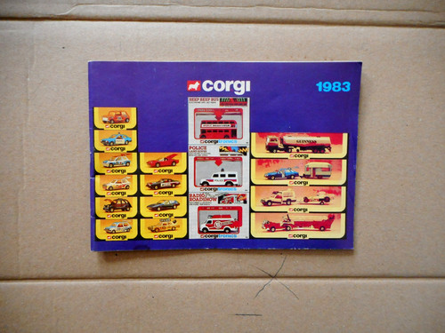 Corgi toys katalog vintage - corgi,