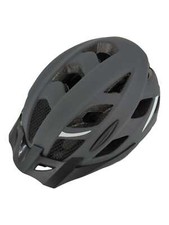 FISCHER Erwachsene Fahrradhelm, Radhelm, Cityhelm Urban Levin, S/M, 52-59cm grau
