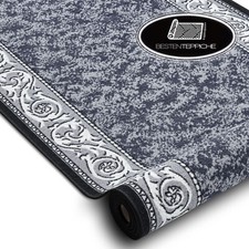 Modernen Preiswert Antirutsch Läufer ROMANTIC grau Breite 57-133 cm dauerhaft