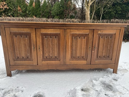 Antikes massivholz sideboard - antikes, massivholz-sideboard