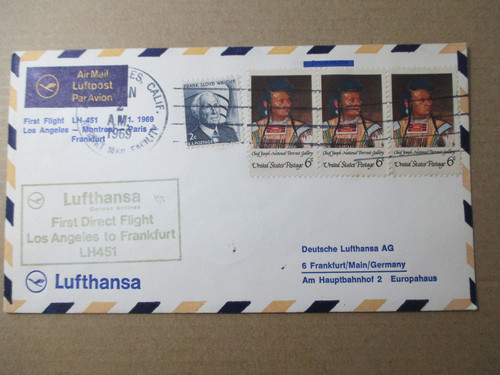 Erstflug los angeles frankfurt - erstflug, angeles-frankfurt