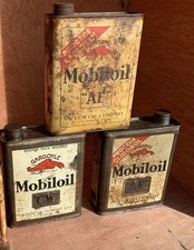 3x Mobiloil Gargoyle Öldosen