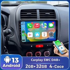 DAB+ Carplay Für Mitsubishi ASX 2010-2016 Android13 Autoradio GPS Navi SWC BT5.0