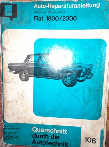 Fiat 1800 b - fiat, 2300