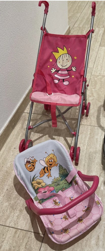 Puppenwagen set mit - puppenwagen-set,