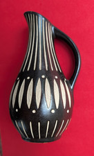 Henkel Vase Ritz Dekor Piesche und Reif Kamenz DDR 50er 60er Jahre, signiert