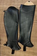 Fasciani Stulpen für Reiterstiefel Stiefel Schuhe Shoes Boots Leder Leather 