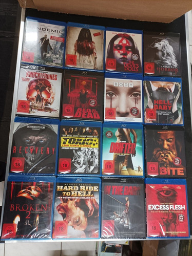 Blu ray sammlung - sammlung, horror