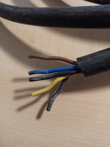 Nyy 5x1 5qmm erdkabel - nyy, erdkabel,