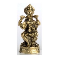 Lakshmi hell aus Messing 3 cm