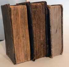 3 alte Bibeln alle ca. Mitte