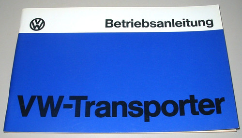 Betriebsanleitung - , vw