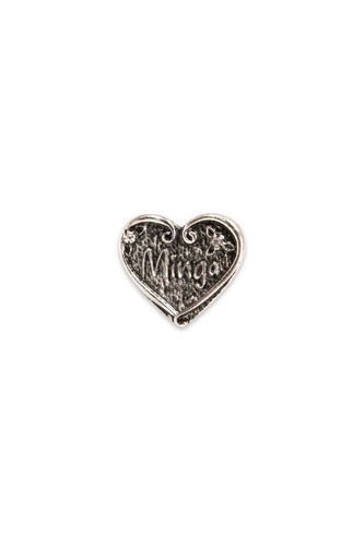 Ansteck pin herz minga - herz,