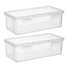 2pcs Brot Toast Box Leckschutz