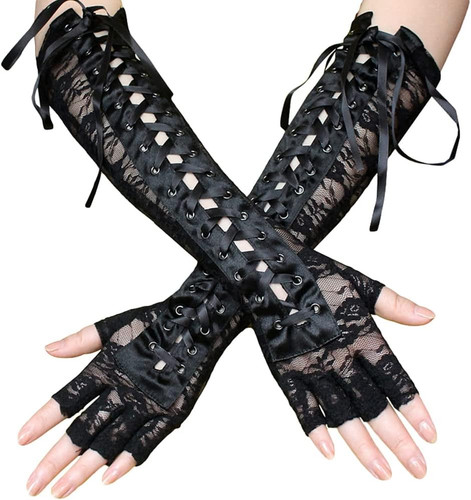Paar lange fingerlose - lange,