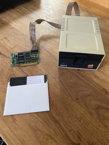 Vintage computer apple disk - apple,