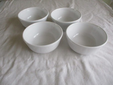 Ikea - 4 weiße keramik Müslischalen
