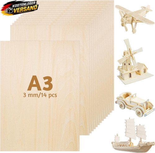 Sperrholzplatten 3mm für