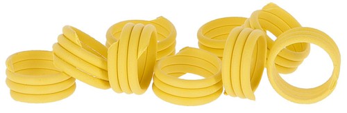 Kerbl spiralringe gelb 16 - spiralringe, ks