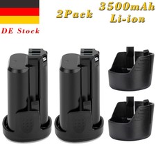 2x Für Bosch GSR GDR GOP GWI GSA GSB BAT411 BAT412 10.8V 12V 3,5Ah Lithium Akku
