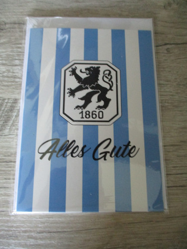 Tsv 1860 münchen grußkarte - tsv,
