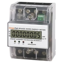 Stromzähler 3 Phasen LCD
