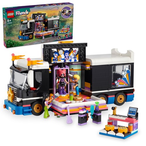 Lego friends popstar tourbus - lego,