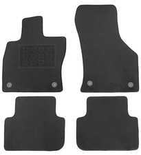 Fußmatten Set für Skoda Octavia 3 Baujahr 2013-2019 Autoteppiche Passform Satz