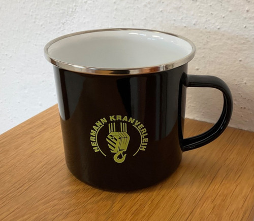 Emaille haferl tasse - emaille,