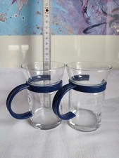 2x Teegläser Pasabahce mit Griff, Tee Gläser