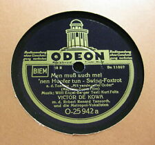 VICTOR DE KOWA Man muß auch mal 'nen Hupfer tun / Zwischen Schanghai... ODEON