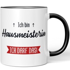 Ich bin Hausmeisterin. Ich