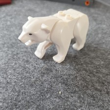 1x Lego Tier Eis Bär weiß