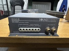 Soundstream Car Audio D100 II Vintage Verstärker voll funktionsfähig