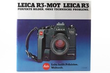 Broschüre Leica R3 MOT Zeitschrift