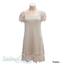 Kurzarm Seidennachthemd Pure