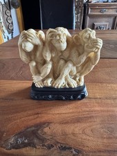 3 Affen Signiert AB China 