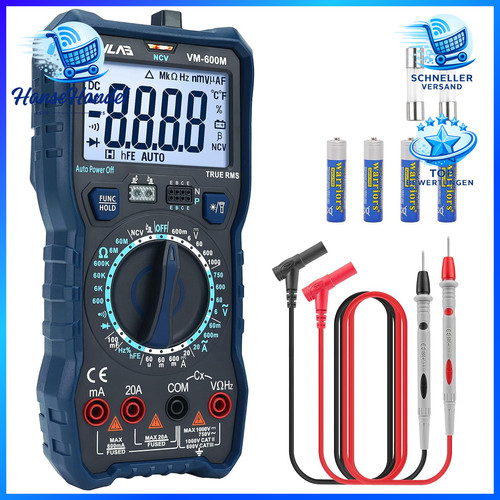Multimeter 6000 zählungen - 6000,