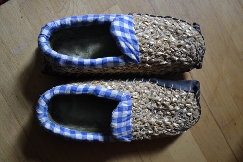 Strohschuhe hexenschuhe - strohschuhe,