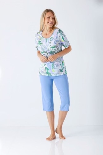 Hajo damen capri schlafanzug - capri,