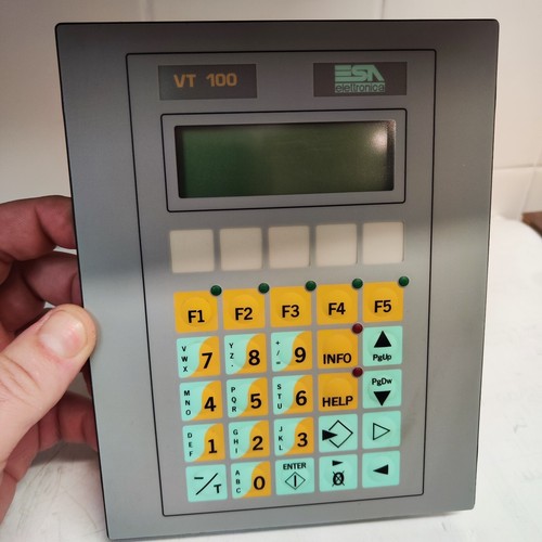 Esa vt100 - esa, operator