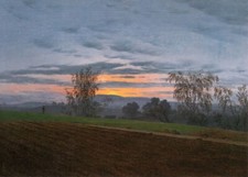 Kunstkarte caspar david - kunstkarte,